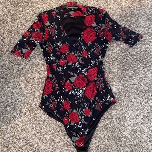 Rose bodysuit